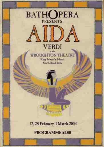 Poster for Aida, 2003