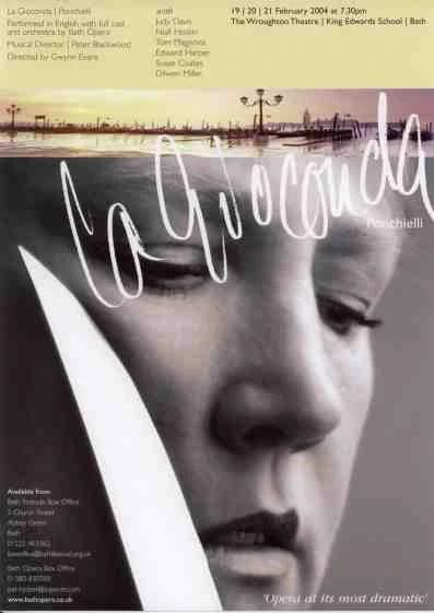 Poster for La Gioconda, 2004
