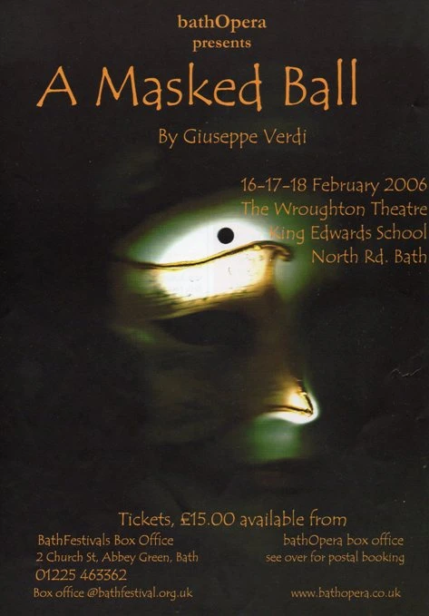 Poster for A Masked Ball, 2006