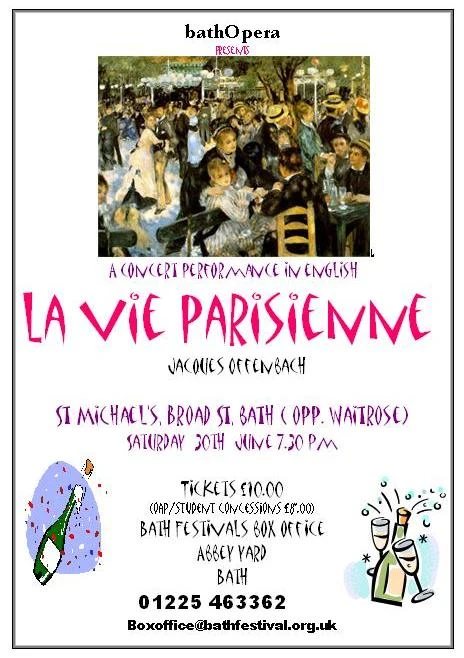 Poster for La Vie Parisienne, 2007